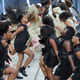 Illustration for article titled Rick Owens Replaced Runway Models With a Step Dance Team